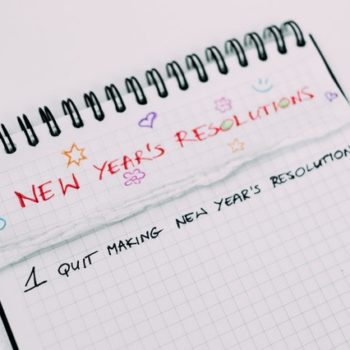 Make Your Resolutions Count