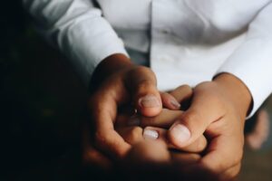 close up photo of a doctor's hands