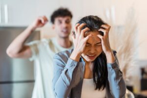 A Couple Having an Argument
